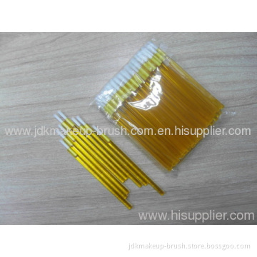 Disposable Cosmetic Lip Brush With Plastic Handle 